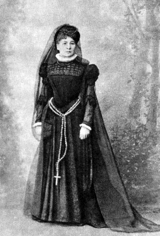 M. Н. Ермолова в роли Марии Стюарт ('Мария Стюарт' Ф. Шиллера). 1885 год