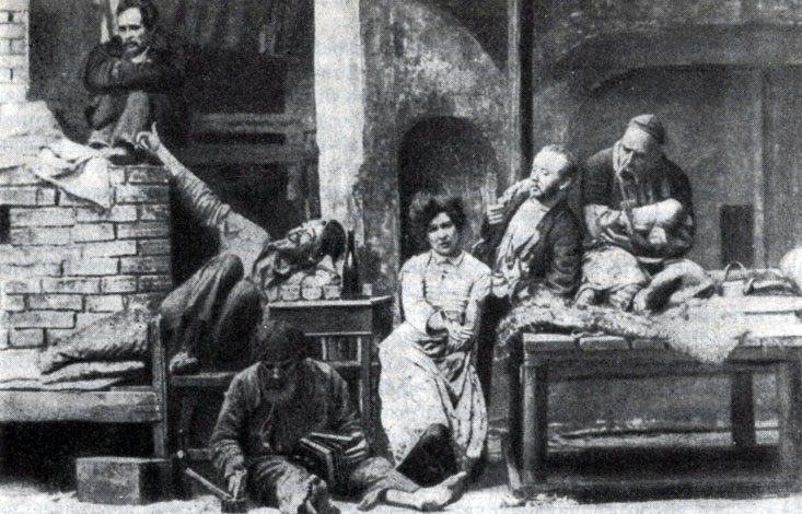 'На дне' (1902 г.), сцена из третьего действия