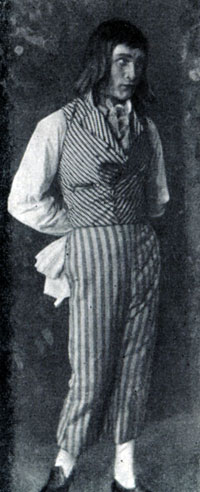 'Дантон' М. Е. Левберг. Г. М. Мичурин - Оливье (костюм по эскизу М. В. Добужинского)