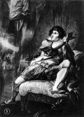 Дик. Кембл в роли Ричарда III. 'Ричард III' Шекспира. 'Друри-Лейн'. 1783