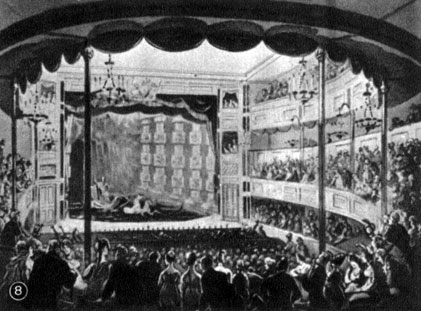 Зрительный зал театра 'Сэдлерс-Уэллс'. 1815