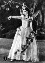 Сцены из спектаклей т-ра 'Олд Вик': 'Сон в летнюю ночь' Шекспира. 1937 (Титания - В. Ли)