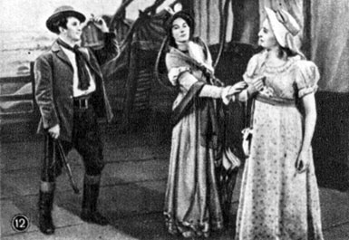 Сцены из опер: 'Хью-гуртовщик' Воана-Уильямса. 'Сэдлерс-Уэллс'. 1950