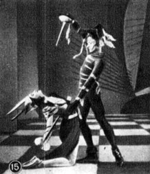 Сцены из балетов: 'Шах и мат' Блисса. 'Сэдлерс-Уэллс'. 1937
