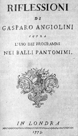 Г. Анджолини. 'Рассуждения'. Фронтиспис. 1775