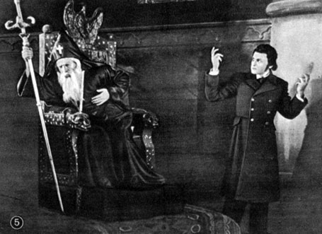 Сцены из спектаклей Армянского ТЮЗа: 'Хачатур Абовян' Газазяна. 1948
